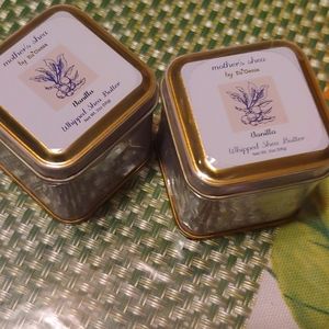 Mother,a Shea whipped Shea Butter Vanilla 2 2 oz Tin Oraganic Natjural Skin,hair